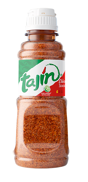 A bottle of Tajin.